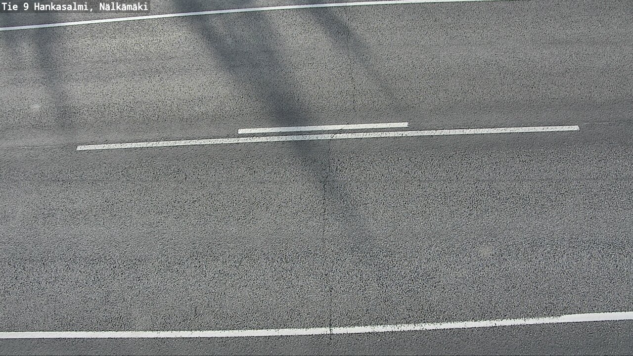 Weather Camera Image Väg 9 Hankasalmi, Nälkämäki, Hankasalmi, Keski-Suomi