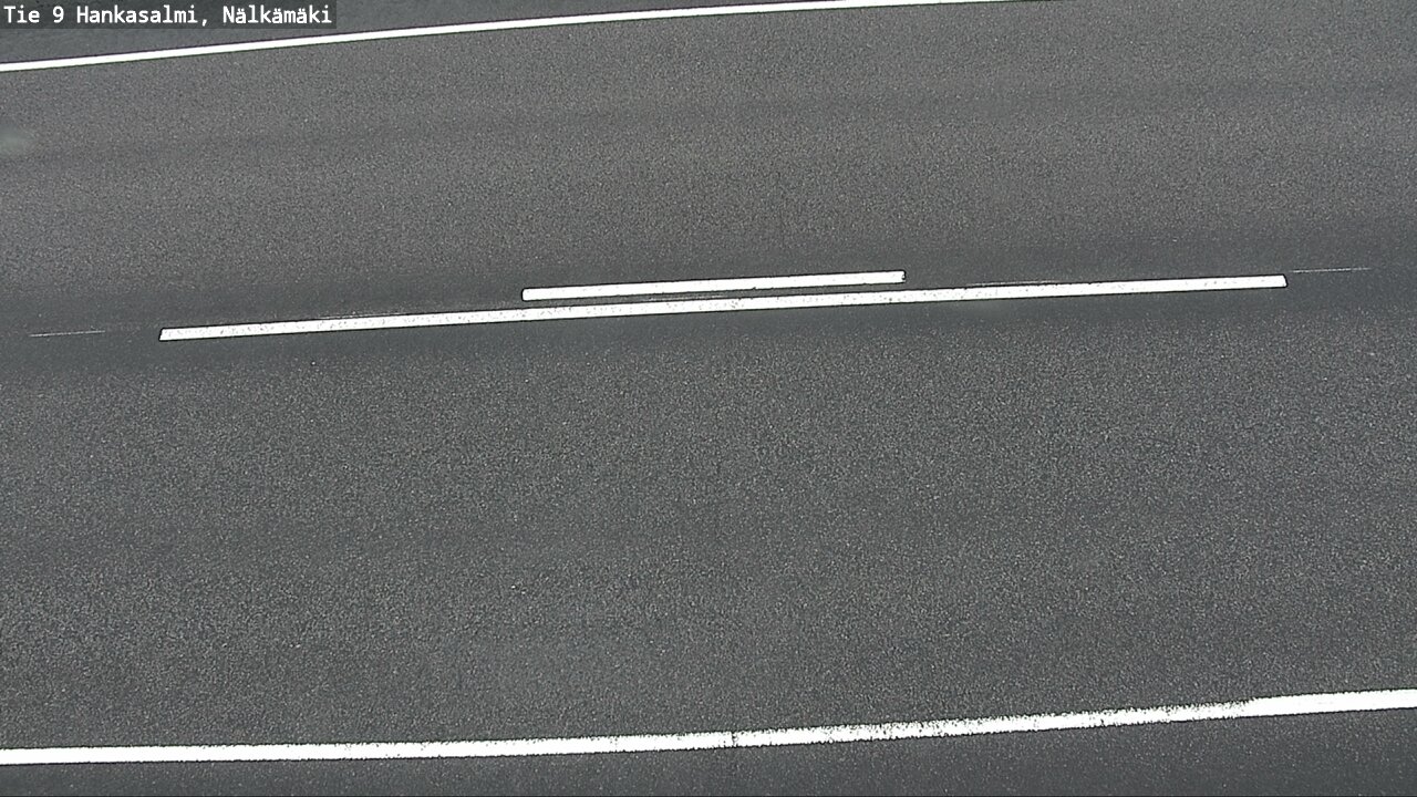 Weather Camera Image Väg 9 Hankasalmi, Nälkämäki, Hankasalmi, Keski-Suomi