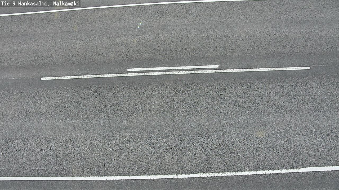 Weather Camera Image Väg 9 Hankasalmi, Nälkämäki, Hankasalmi, Keski-Suomi
