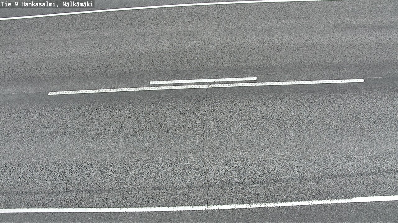 Weather Camera Image Väg 9 Hankasalmi, Nälkämäki, Hankasalmi, Keski-Suomi