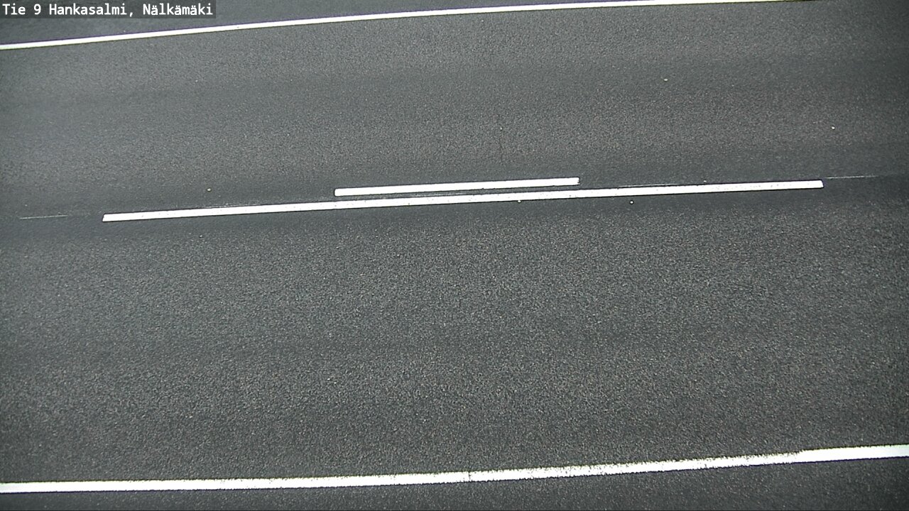 Weather Camera Image Väg 9 Hankasalmi, Nälkämäki, Hankasalmi, Keski-Suomi