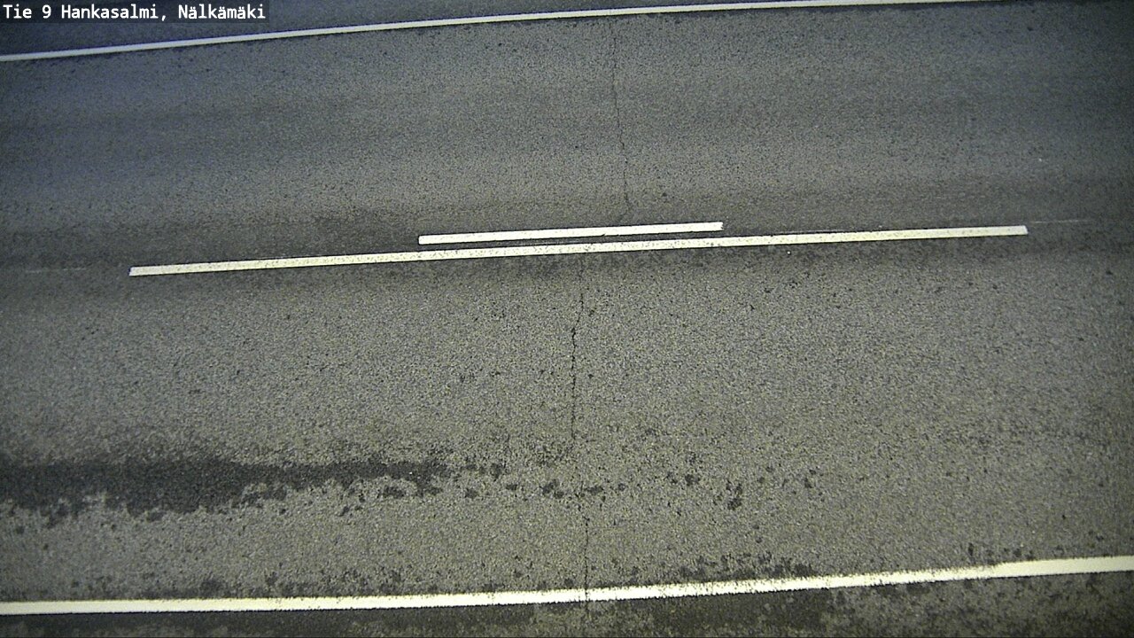 Weather Camera Image Väg 9 Hankasalmi, Nälkämäki, Hankasalmi, Keski-Suomi