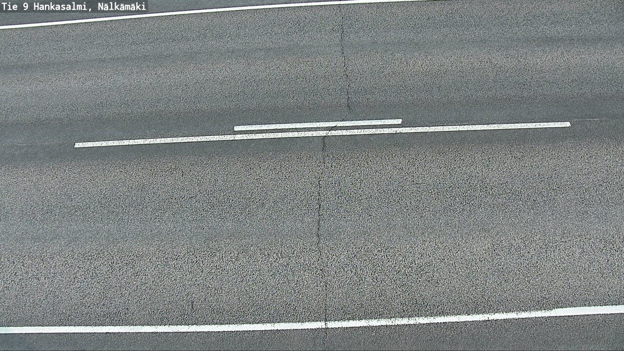 Weather Camera Image Väg 9 Hankasalmi, Nälkämäki, Hankasalmi, Keski-Suomi