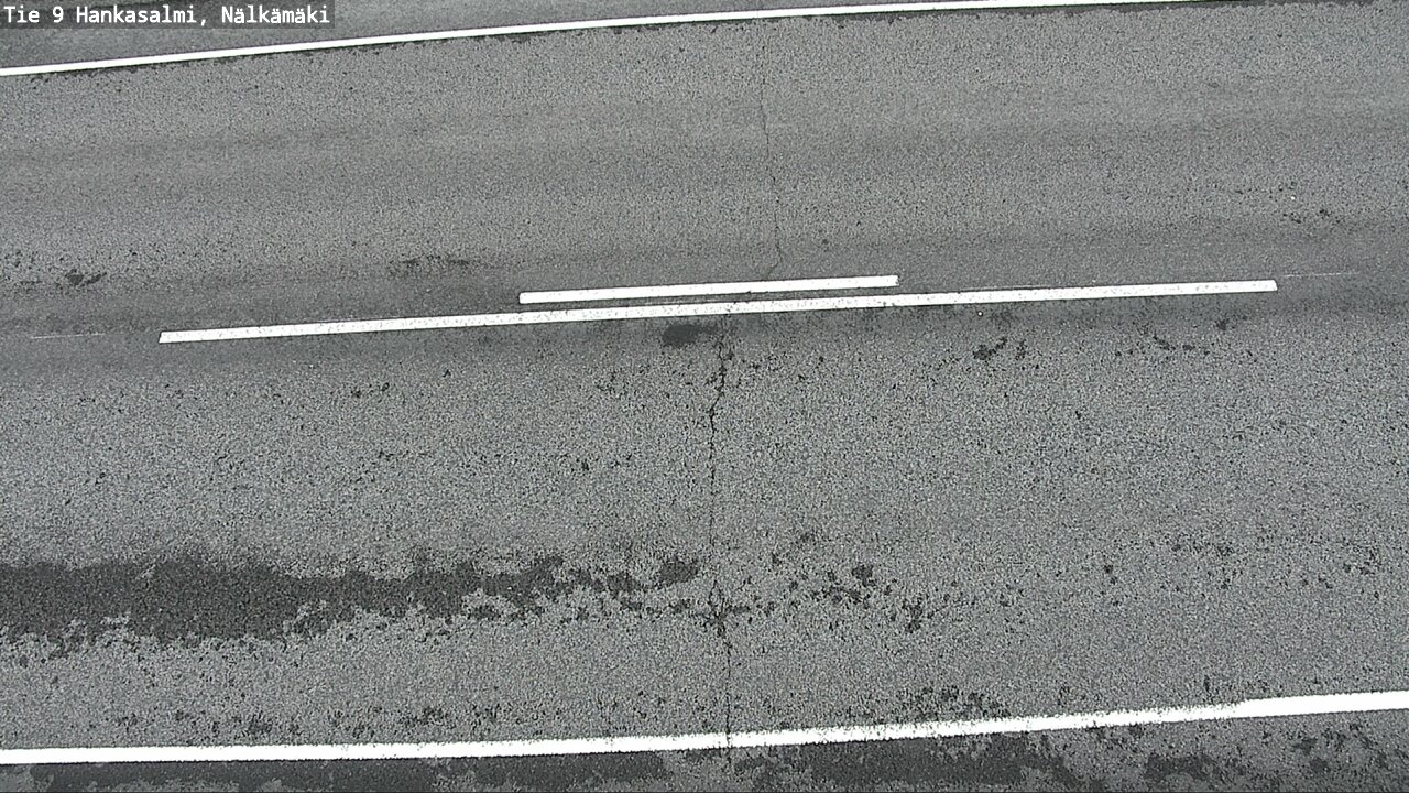 Weather Camera Image Väg 9 Hankasalmi, Nälkämäki, Hankasalmi, Keski-Suomi