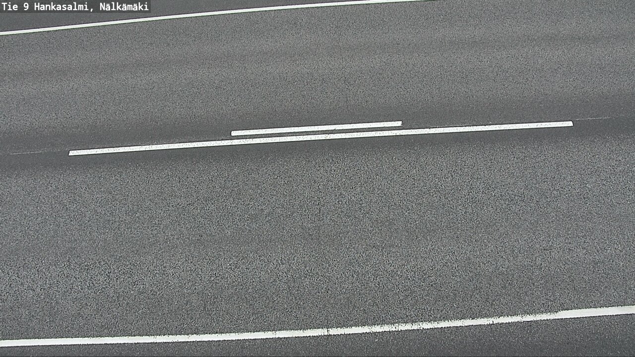Weather Camera Image Väg 9 Hankasalmi, Nälkämäki, Hankasalmi, Keski-Suomi