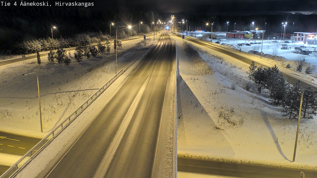 Weather Camera Image Road 4 Äänekoski, Hirvaskangas, Äänekoski, Keski-Suomi