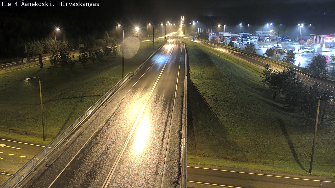 Weather Camera Image Road 4 Äänekoski, Hirvaskangas, Äänekoski, Keski-Suomi