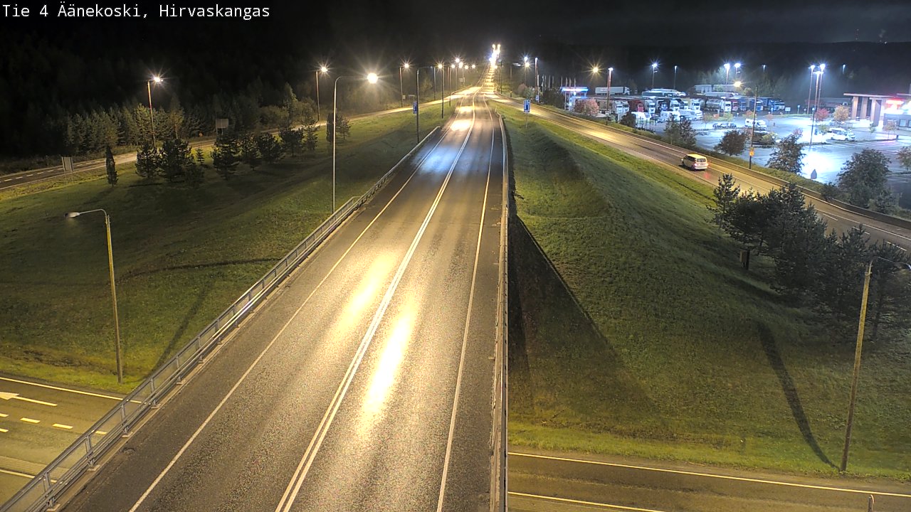 Weather Camera Image Road 4 Äänekoski, Hirvaskangas, Äänekoski, Keski-Suomi
