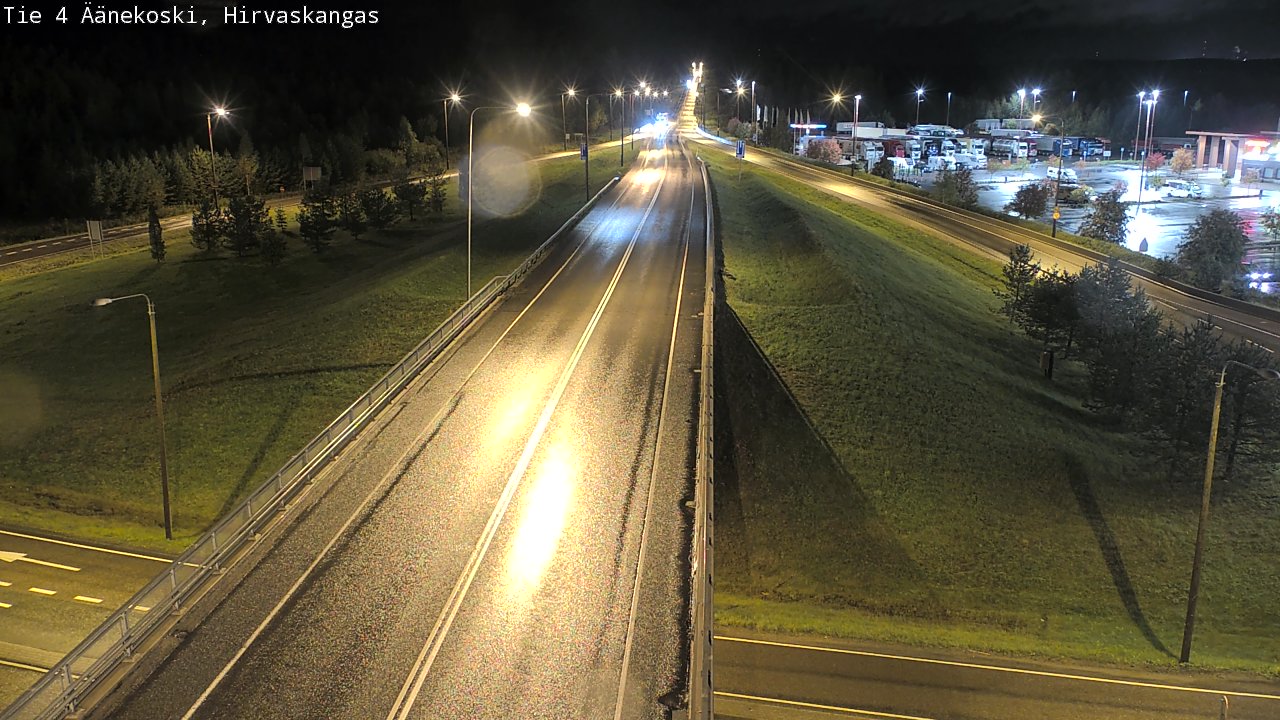 Weather Camera Image Road 4 Äänekoski, Hirvaskangas, Äänekoski, Keski-Suomi