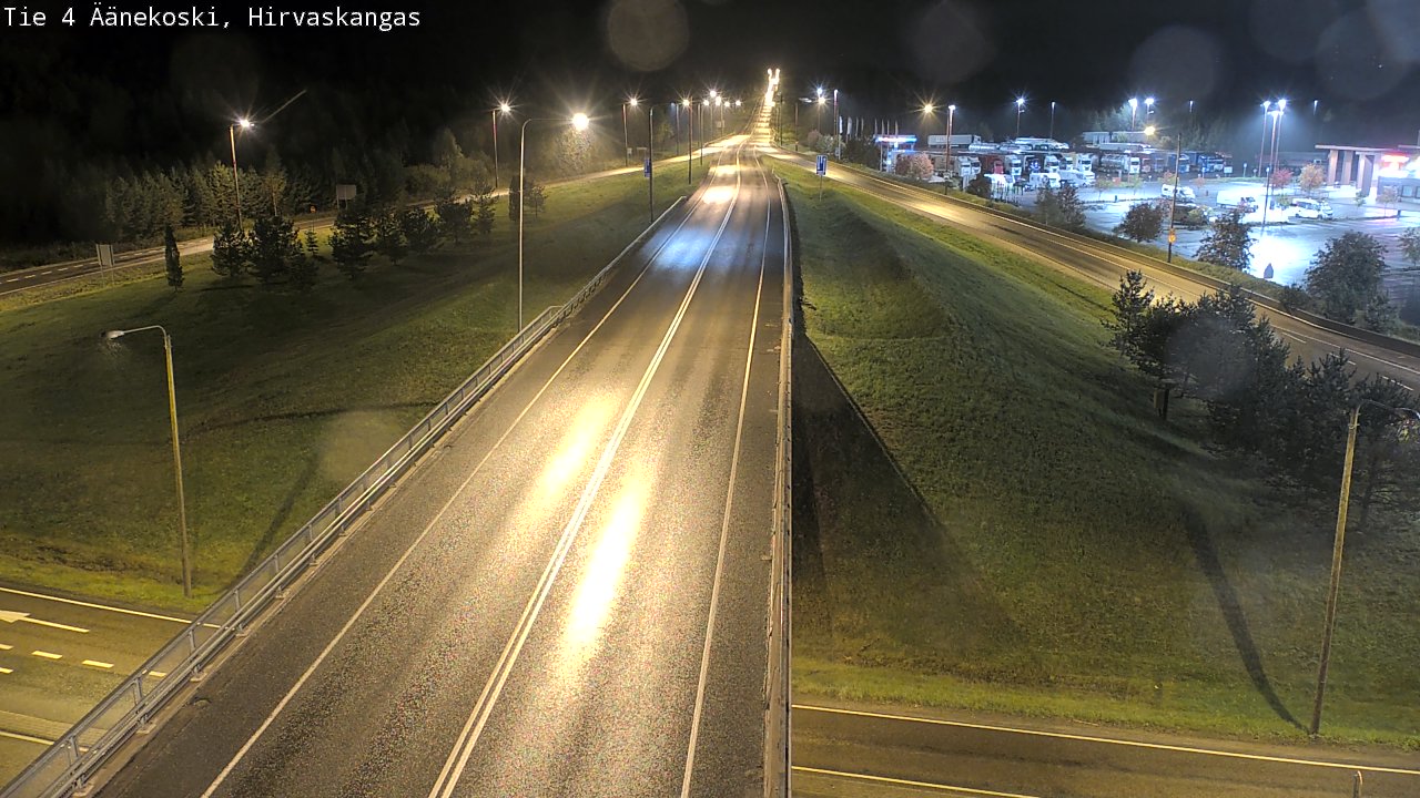 Weather Camera Image Road 4 Äänekoski, Hirvaskangas, Äänekoski, Keski-Suomi
