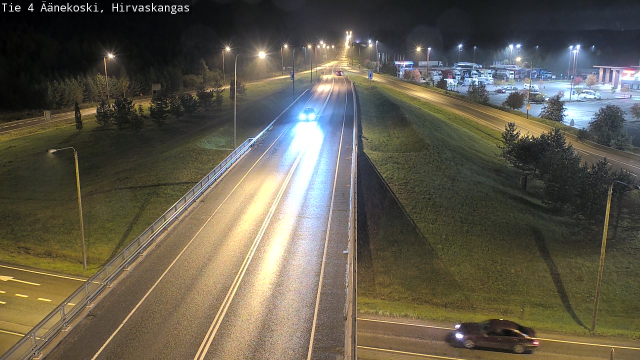 Weather Camera Image Road 4 Äänekoski, Hirvaskangas, Äänekoski, Keski-Suomi