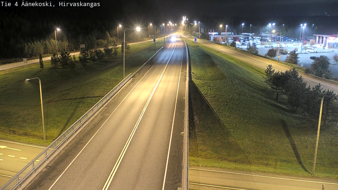 Weather Camera Image Road 4 Äänekoski, Hirvaskangas, Äänekoski, Keski-Suomi