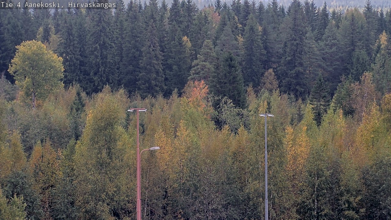 Weather Camera Image Road 4 Äänekoski, Hirvaskangas, Äänekoski, Keski-Suomi