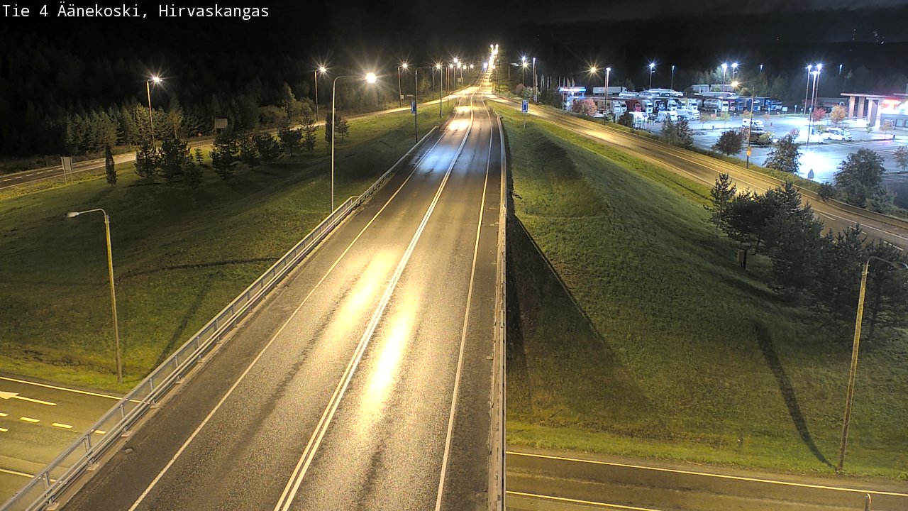 Weather Camera Image Road 4 Äänekoski, Hirvaskangas, Äänekoski, Keski-Suomi