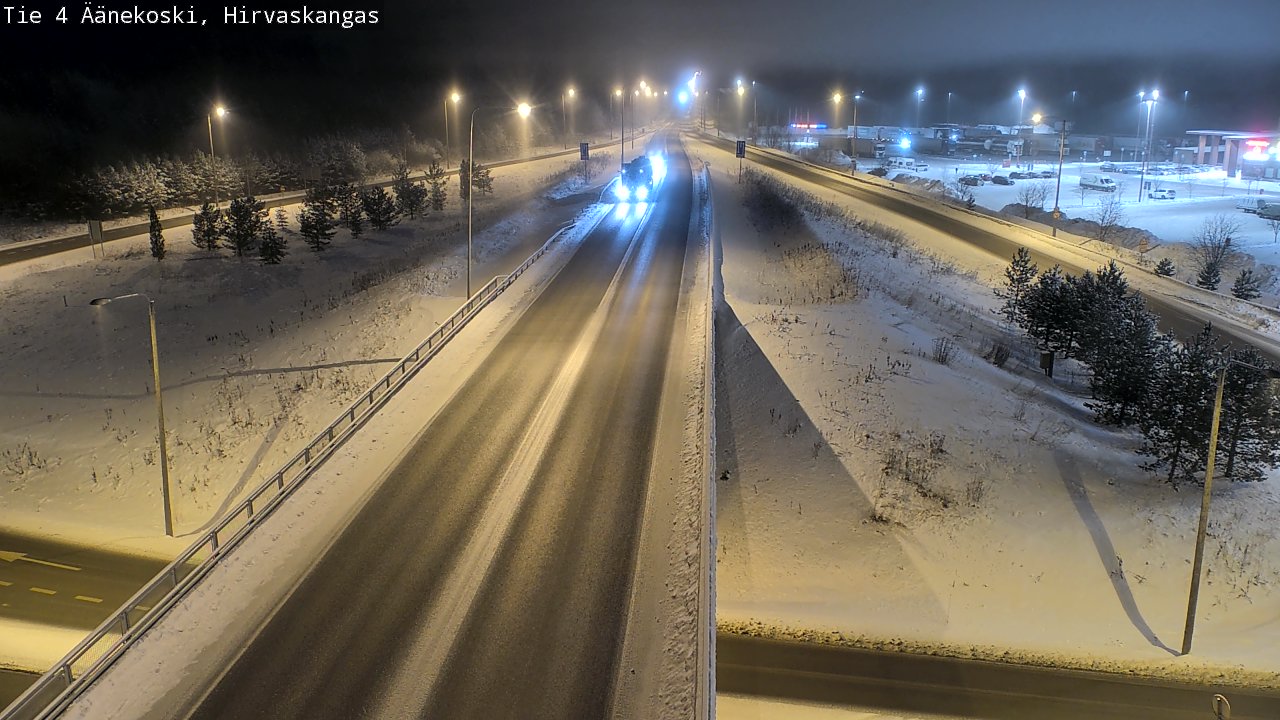 Weather Camera Image Road 4 Äänekoski, Hirvaskangas, Äänekoski, Keski-Suomi