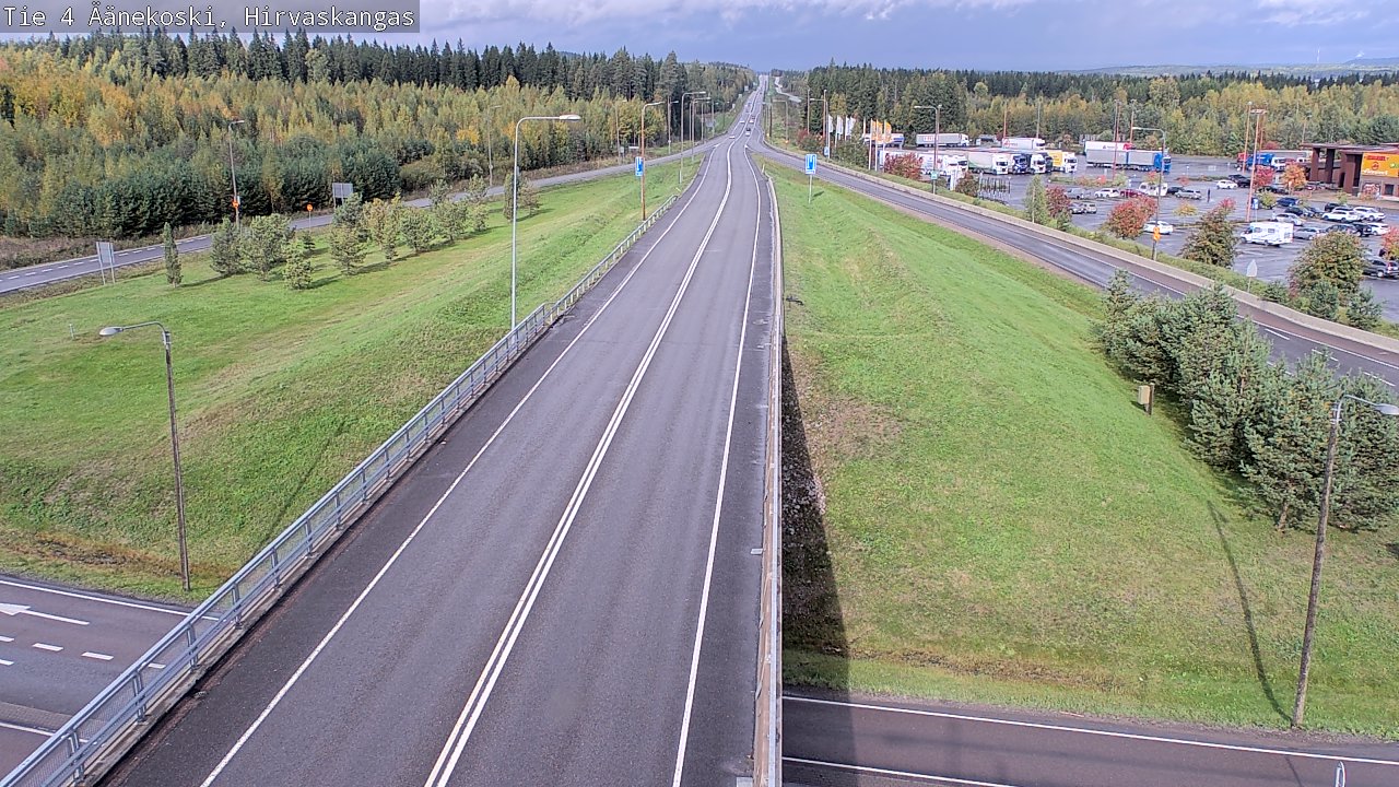Weather Camera Image Road 4 Äänekoski, Hirvaskangas, Äänekoski, Keski-Suomi