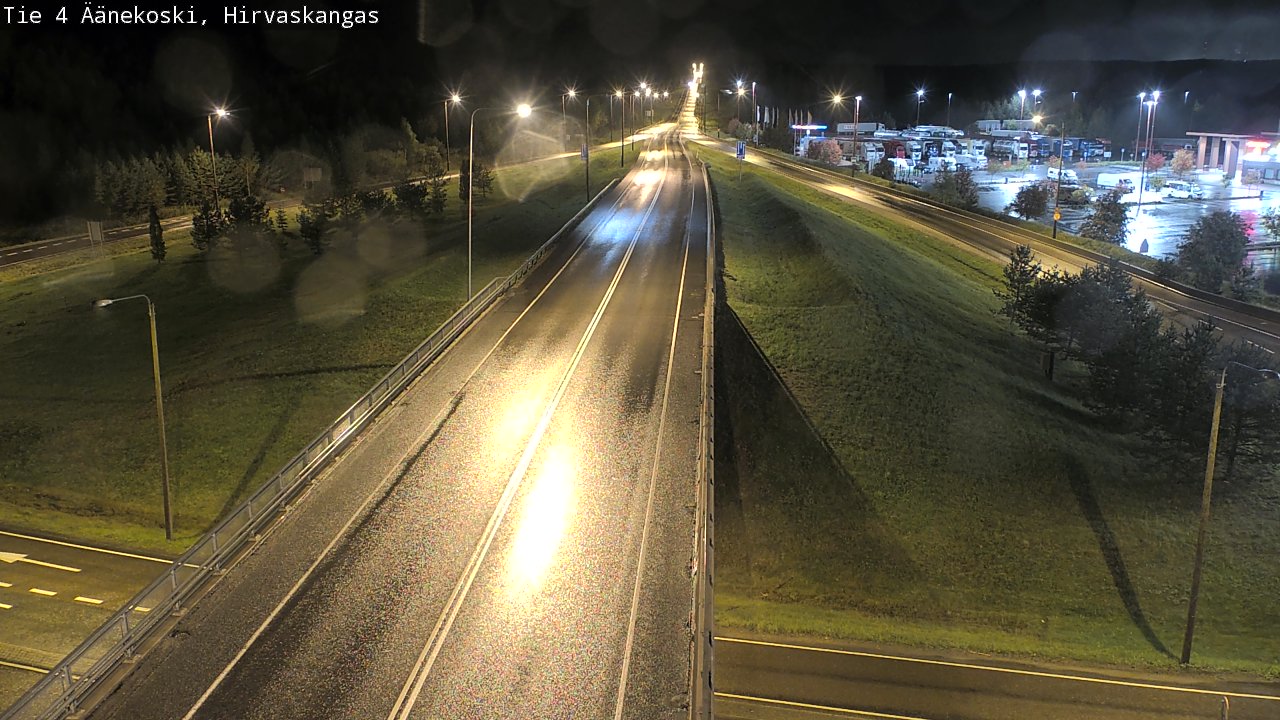 Weather Camera Image Road 4 Äänekoski, Hirvaskangas, Äänekoski, Keski-Suomi