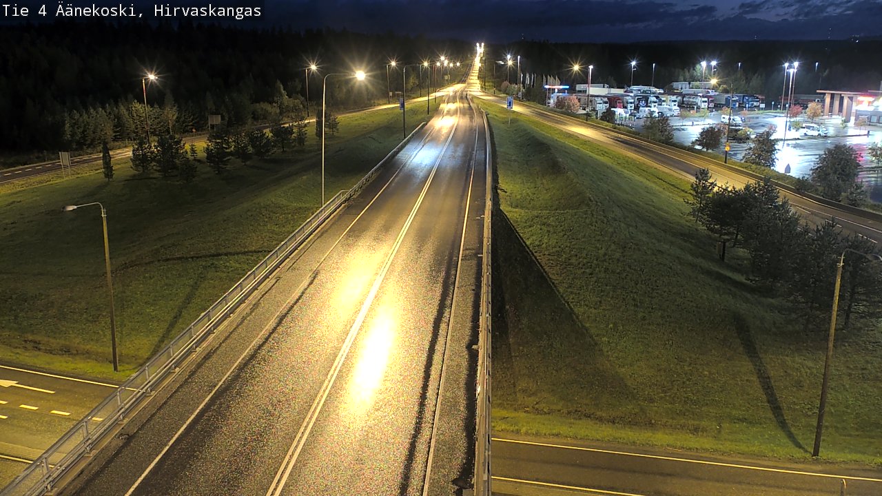 Weather Camera Image Road 4 Äänekoski, Hirvaskangas, Äänekoski, Keski-Suomi