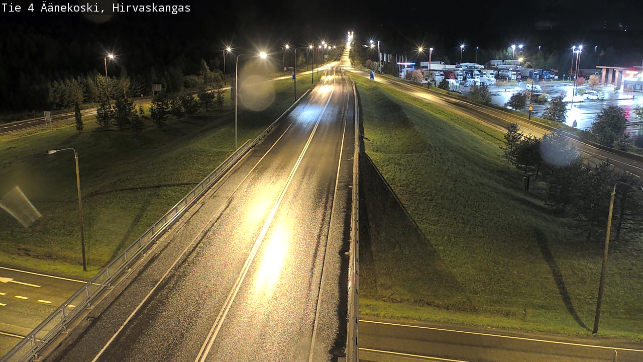 Weather Camera Image Road 4 Äänekoski, Hirvaskangas, Äänekoski, Keski-Suomi
