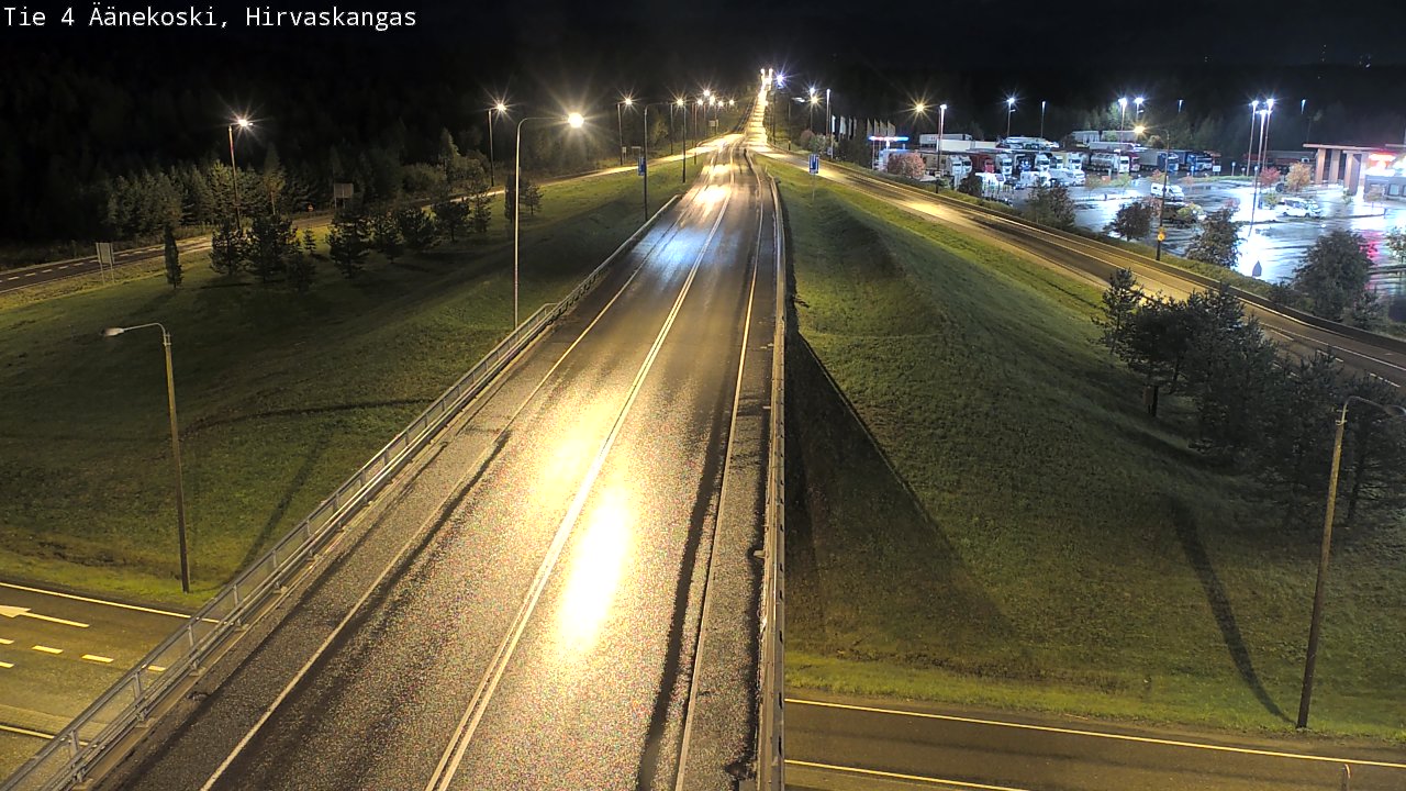 Weather Camera Image Road 4 Äänekoski, Hirvaskangas, Äänekoski, Keski-Suomi