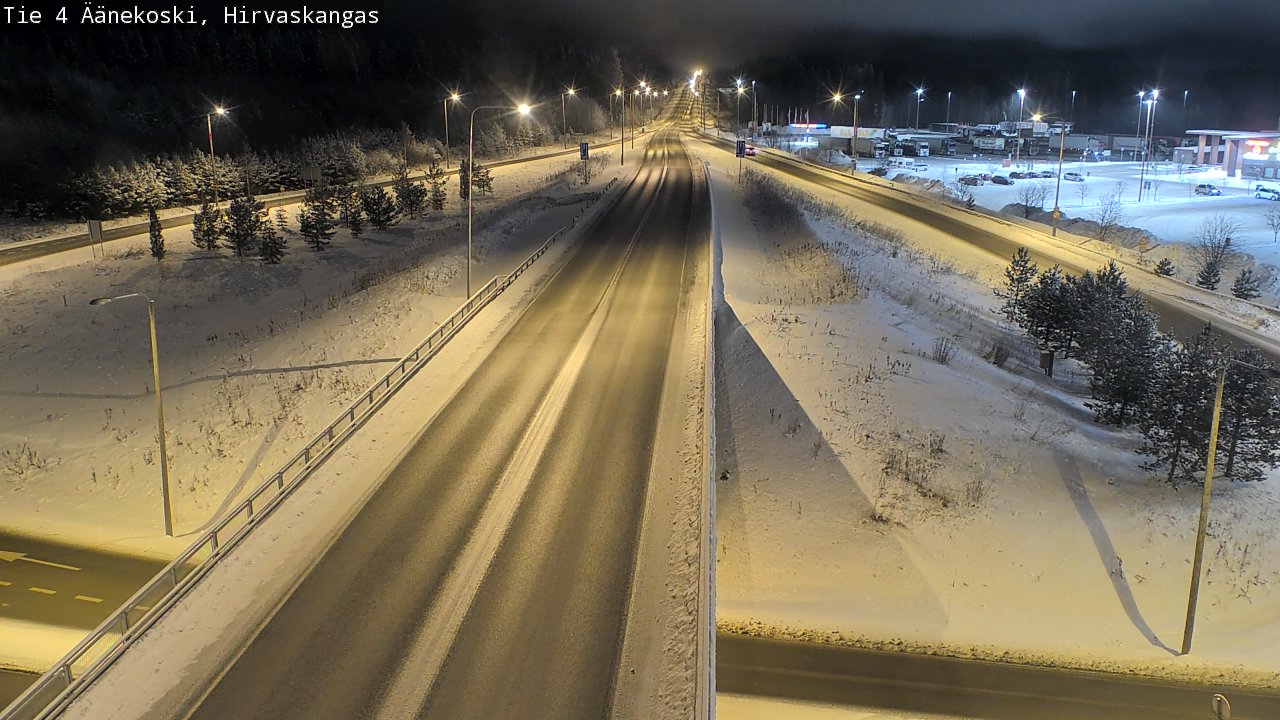 Weather Camera Image Road 4 Äänekoski, Hirvaskangas, Äänekoski, Keski-Suomi