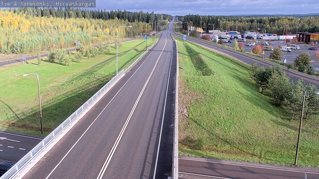 Weather Camera Image Road 4 Äänekoski, Hirvaskangas, Äänekoski, Keski-Suomi