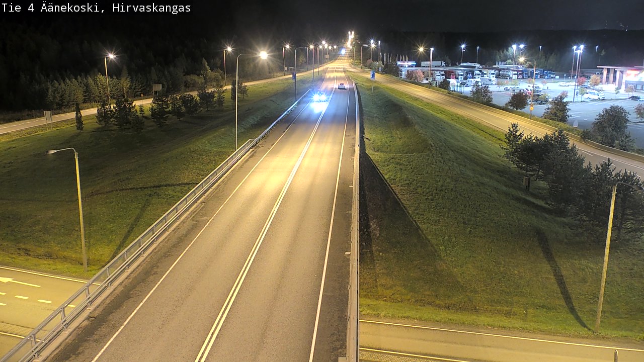 Weather Camera Image Road 4 Äänekoski, Hirvaskangas, Äänekoski, Keski-Suomi