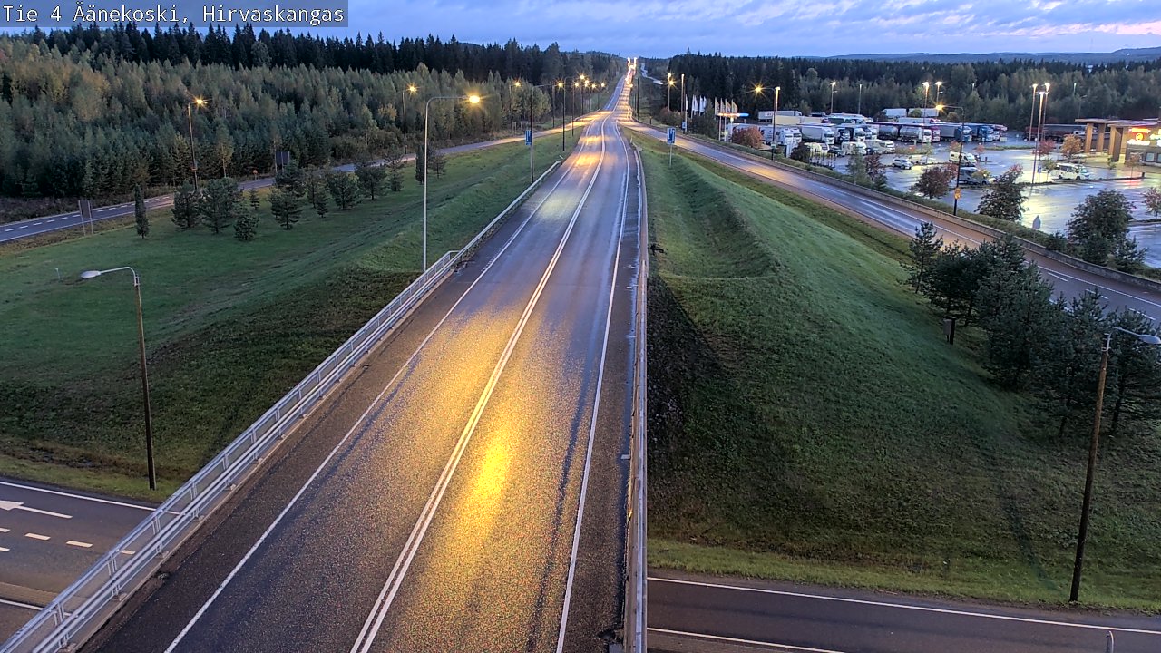 Weather Camera Image Road 4 Äänekoski, Hirvaskangas, Äänekoski, Keski-Suomi