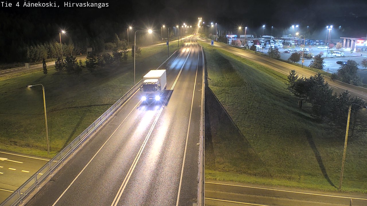 Weather Camera Image Road 4 Äänekoski, Hirvaskangas, Äänekoski, Keski-Suomi