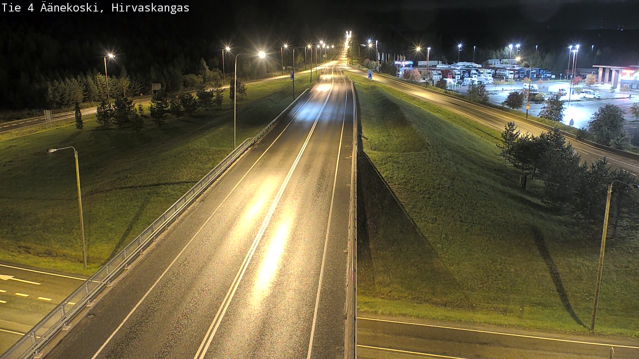 Weather Camera Image Road 4 Äänekoski, Hirvaskangas, Äänekoski, Keski-Suomi