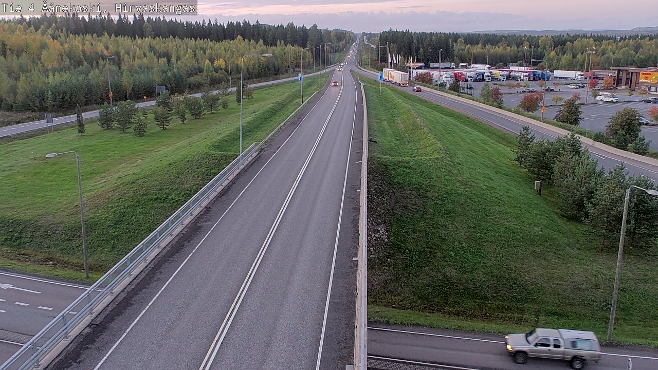 Weather Camera Image Road 4 Äänekoski, Hirvaskangas, Äänekoski, Keski-Suomi