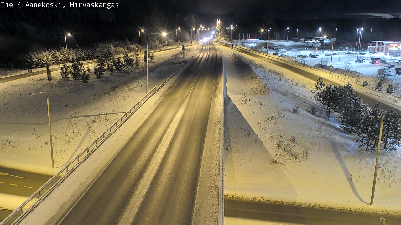Weather Camera Image Road 4 Äänekoski, Hirvaskangas, Äänekoski, Keski-Suomi