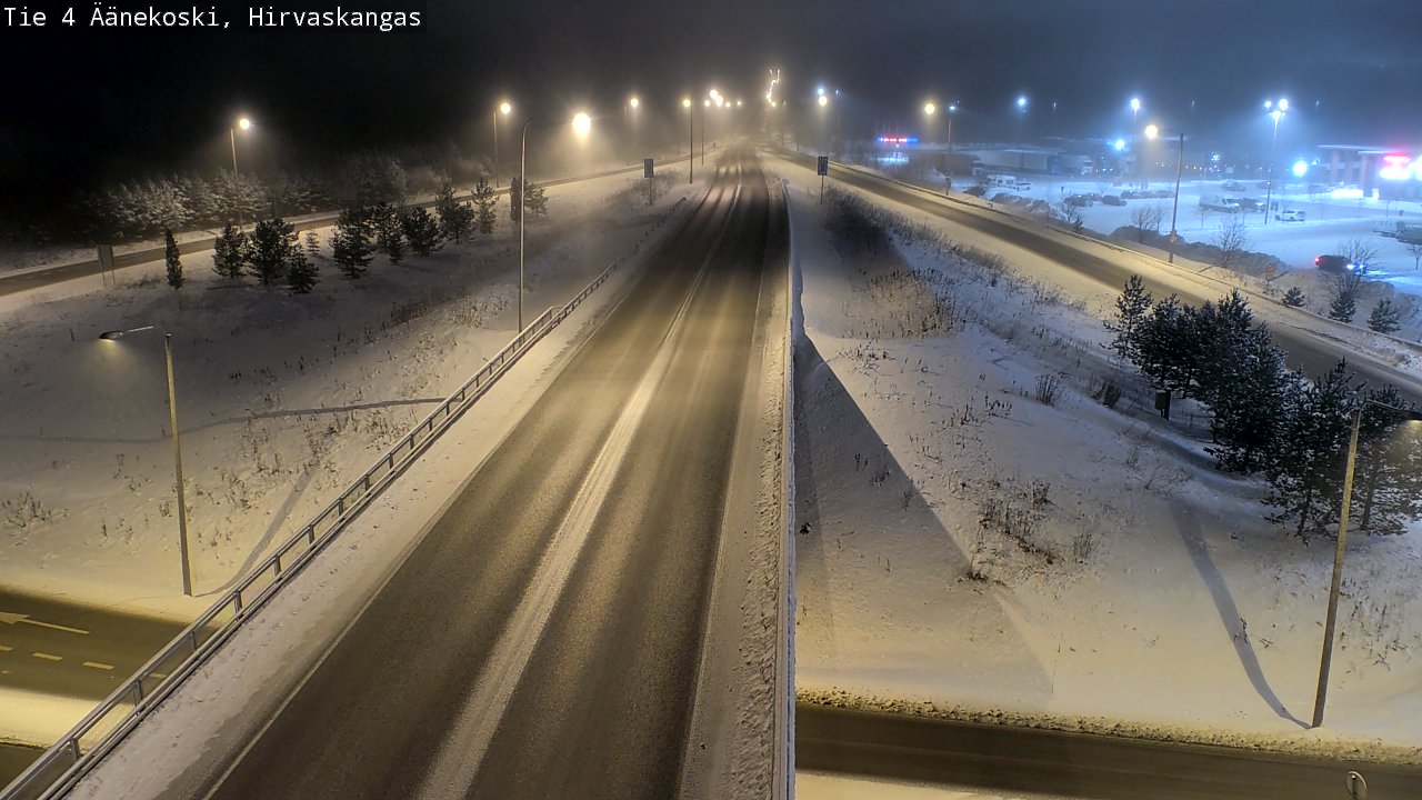 Weather Camera Image Road 4 Äänekoski, Hirvaskangas, Äänekoski, Keski-Suomi