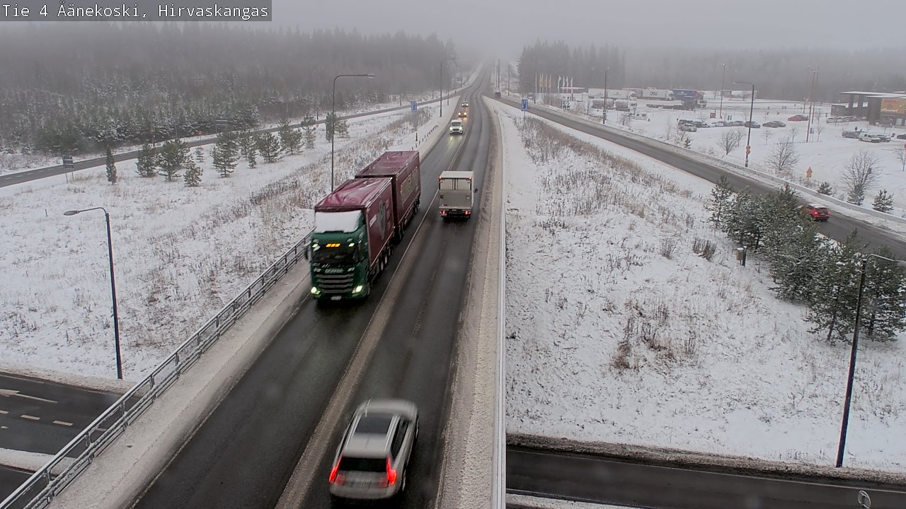 Kelikamerat Kuva Tie 4 Äänekoski, Hirvaskangas, Äänekoski, Keski-Suomi