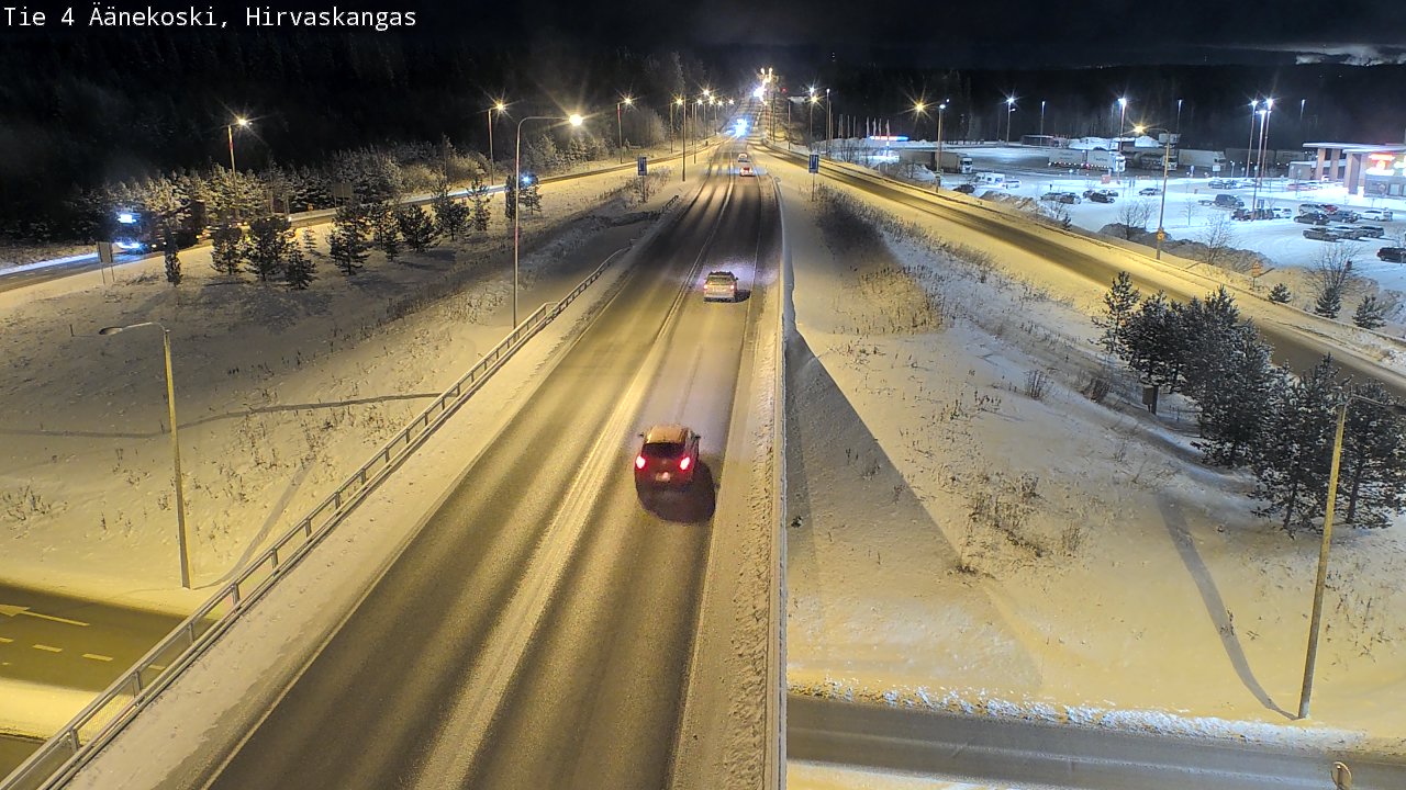 Weather Camera Image Road 4 Äänekoski, Hirvaskangas, Äänekoski, Keski-Suomi