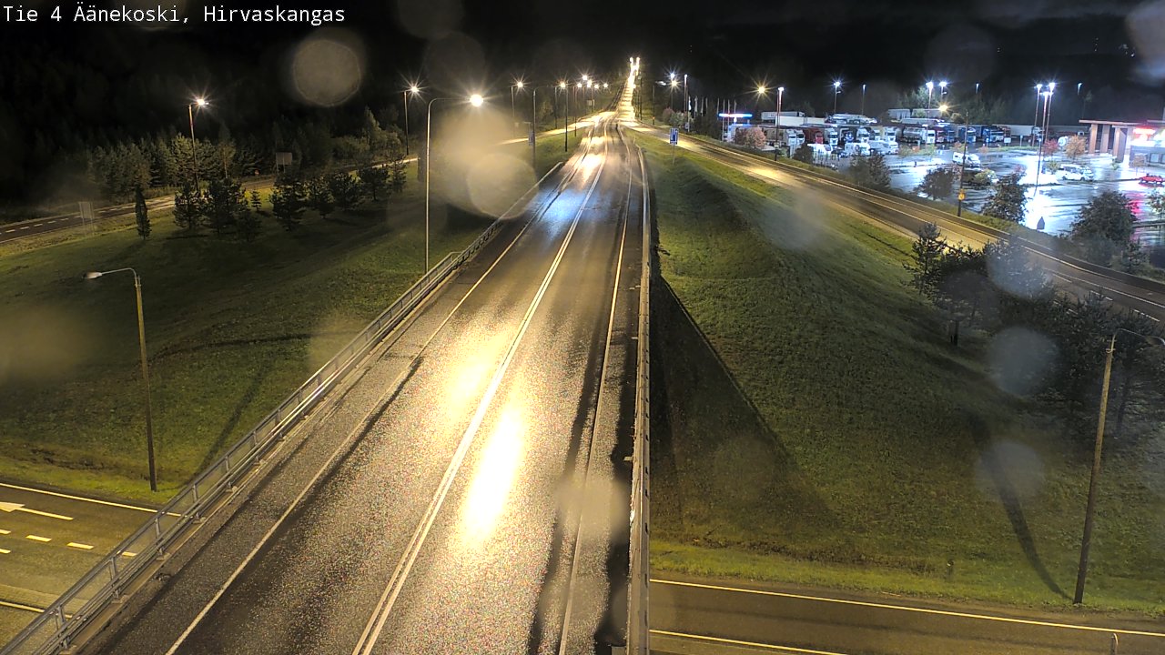 Weather Camera Image Road 4 Äänekoski, Hirvaskangas, Äänekoski, Keski-Suomi