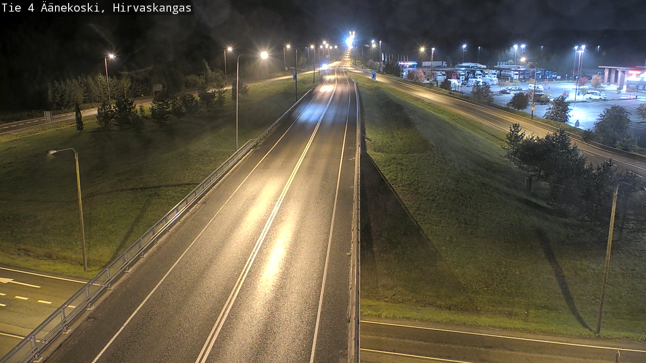 Weather Camera Image Road 4 Äänekoski, Hirvaskangas, Äänekoski, Keski-Suomi
