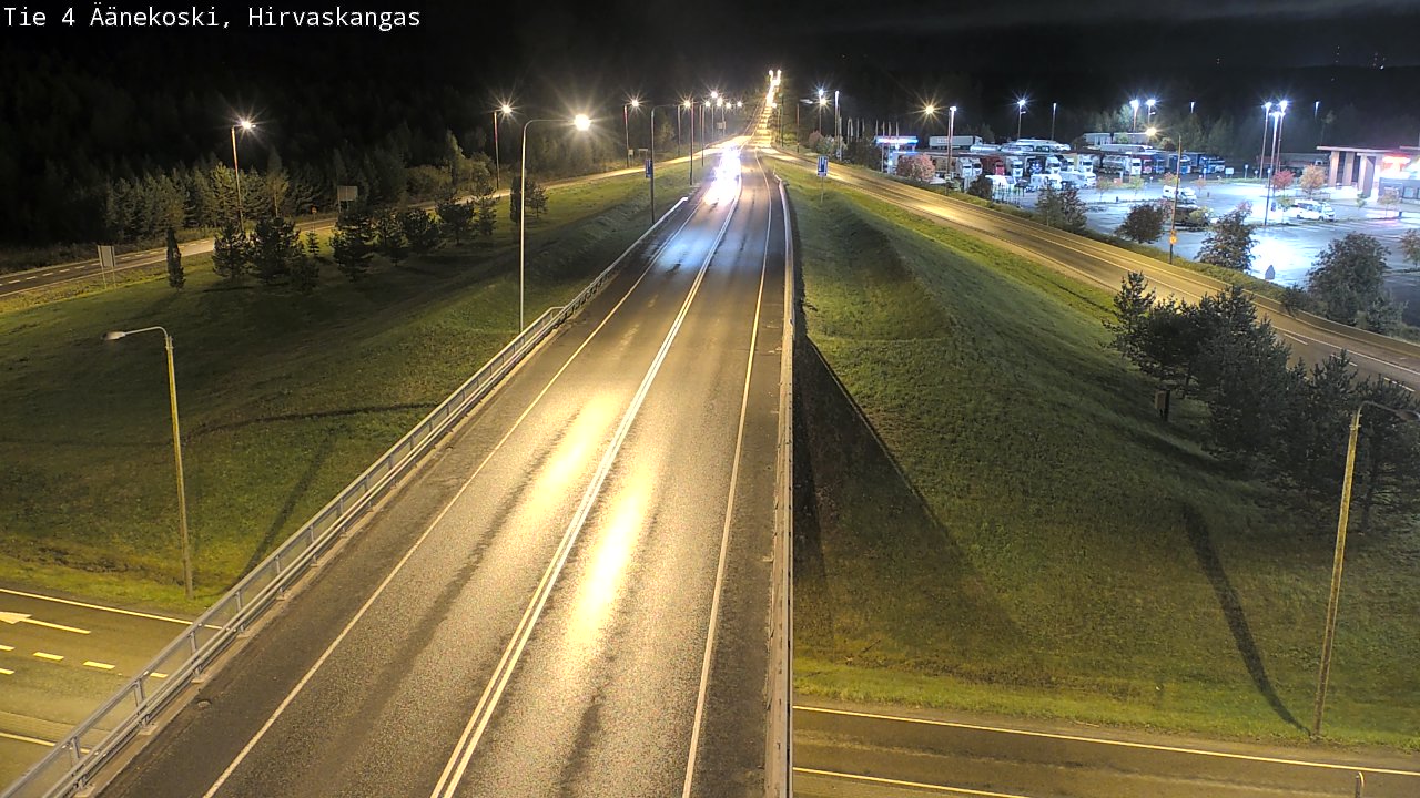 Weather Camera Image Road 4 Äänekoski, Hirvaskangas, Äänekoski, Keski-Suomi
