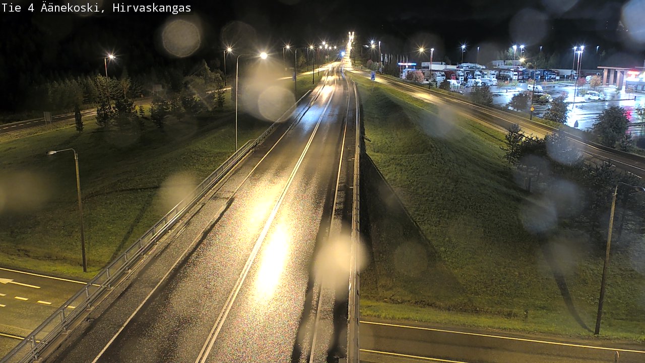 Weather Camera Image Road 4 Äänekoski, Hirvaskangas, Äänekoski, Keski-Suomi