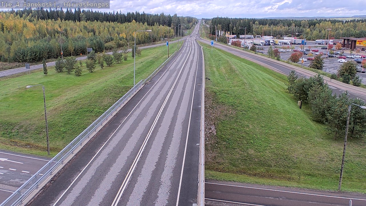 Weather Camera Image Road 4 Äänekoski, Hirvaskangas, Äänekoski, Keski-Suomi