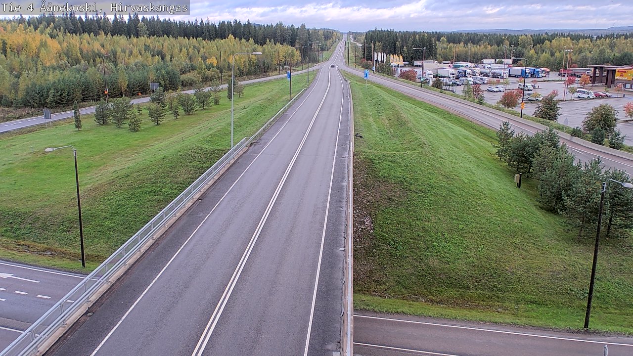 Weather Camera Image Road 4 Äänekoski, Hirvaskangas, Äänekoski, Keski-Suomi