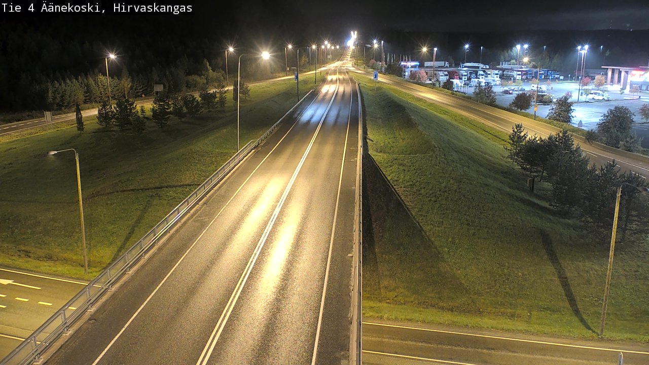 Weather Camera Image Road 4 Äänekoski, Hirvaskangas, Äänekoski, Keski-Suomi