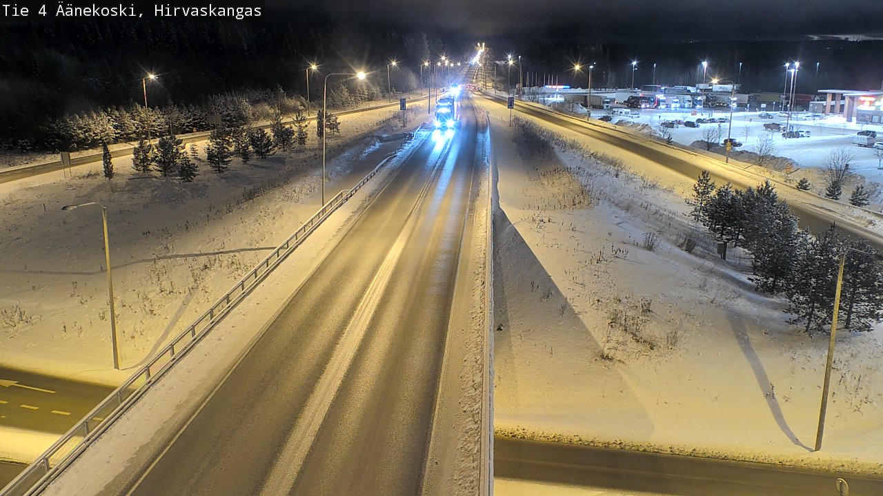 Weather Camera Image Road 4 Äänekoski, Hirvaskangas, Äänekoski, Keski-Suomi