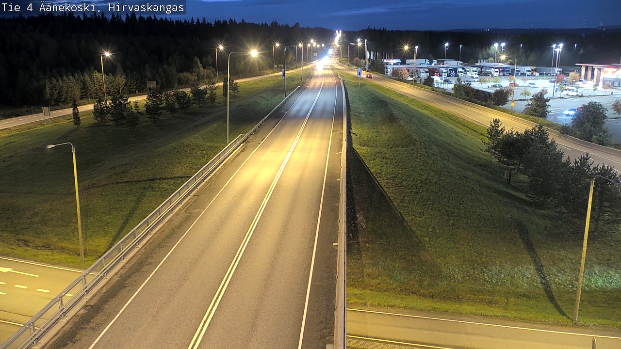 Weather Camera Image Road 4 Äänekoski, Hirvaskangas, Äänekoski, Keski-Suomi