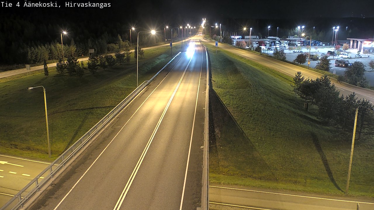 Weather Camera Image Road 4 Äänekoski, Hirvaskangas, Äänekoski, Keski-Suomi