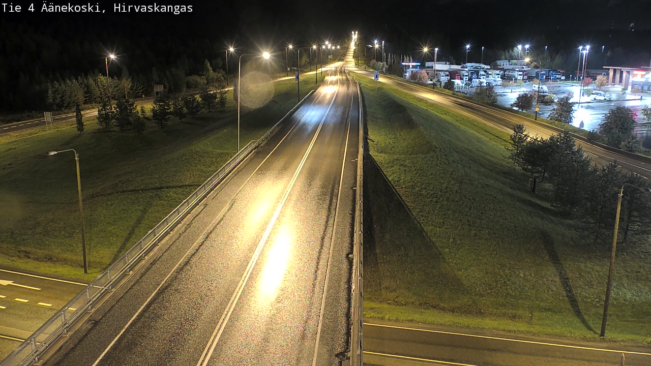 Weather Camera Image Road 4 Äänekoski, Hirvaskangas, Äänekoski, Keski-Suomi