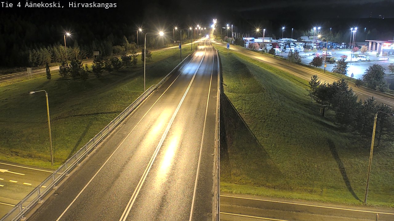 Weather Camera Image Road 4 Äänekoski, Hirvaskangas, Äänekoski, Keski-Suomi