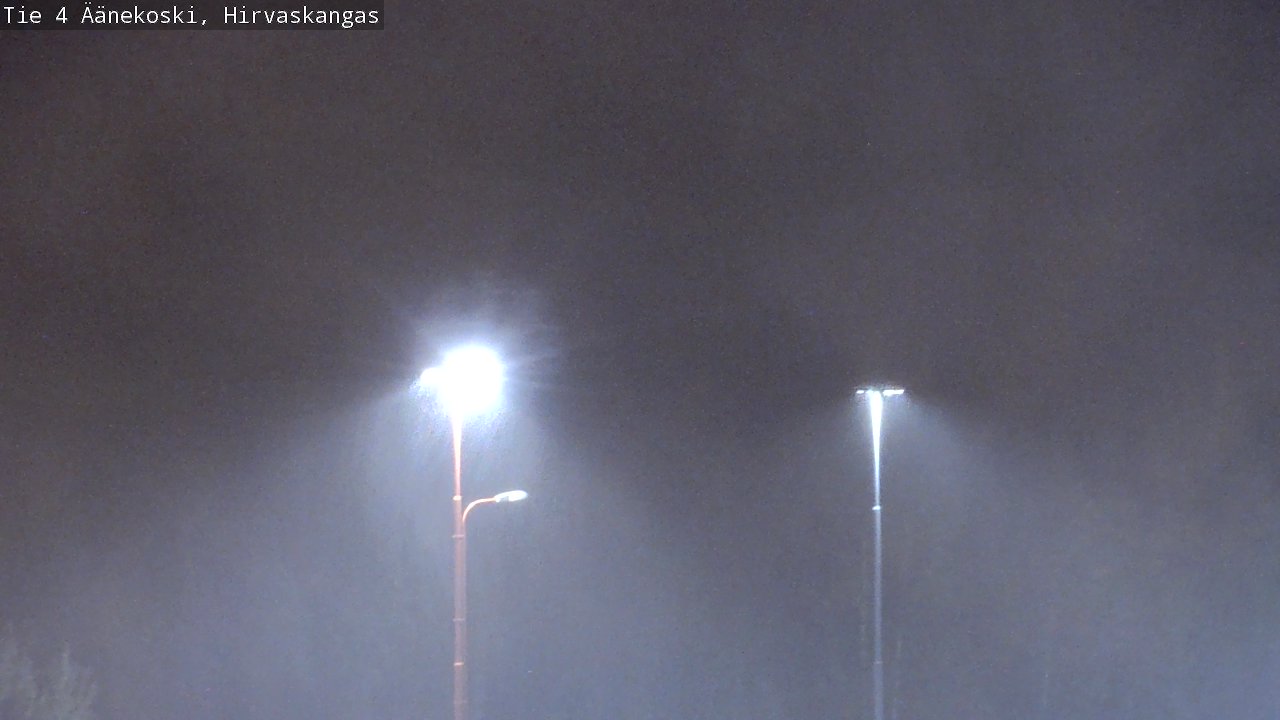 Weather Camera Image Road 4 Äänekoski, Hirvaskangas, Äänekoski, Keski-Suomi