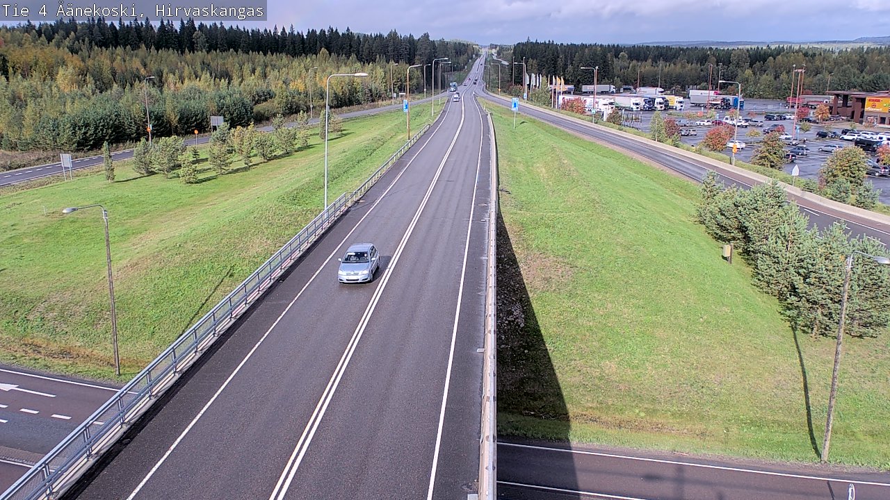Weather Camera Image Road 4 Äänekoski, Hirvaskangas, Äänekoski, Keski-Suomi