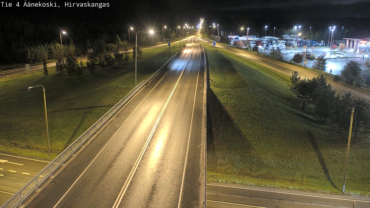 Weather Camera Image Road 4 Äänekoski, Hirvaskangas, Äänekoski, Keski-Suomi
